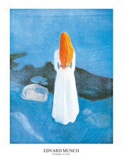 Edvard Munch   Young girl on a Jetty Kunstdruk 60x80cm | Yourdecoration.be