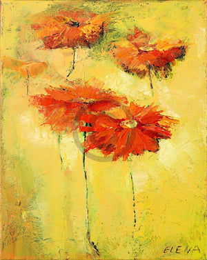 Elena Filatov   Feldblumen II Kunstdruk 40x50cm | Yourdecoration.be