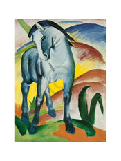 Franz Marc   Blaues Pferd I Monaco Kunstdruk 60x80cm | Yourdecoration.be