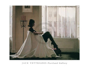 Jack Vettriano   In Thoughts of You Kunstdruk 80x60cm | Yourdecoration.be