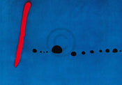 Joan Miro   Bleu II Kunstdruk 100x70cm | Yourdecoration.be