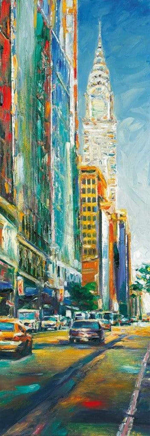 JÃ¼rgen Schmiedekampf   Leaving Bryant Park Kunstdruk 34x99cm | Yourdecoration.be