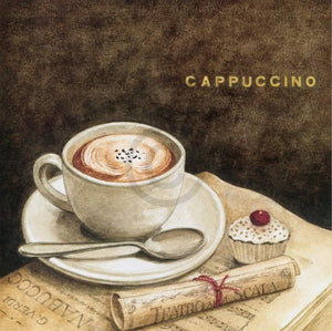 Mepas G.P.   Cappuccino Kunstdruk 40x40cm | Yourdecoration.be