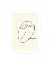 Pablo Picasso   Le Hibou Kunstdruk 50x60cm | Yourdecoration.be