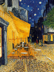 Vincent Van Gogh Cafe at Night Kunstdruk 60x80cm | Yourdecoration.be
