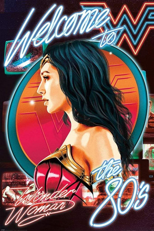 Pyramid Wonder Woman 1984 Welcome to the 80s Poster 61x91,5cm | Yourdecoration.be