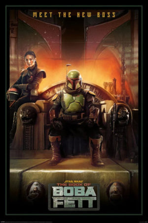 Pyramid PP34918 Star Wars The Book Of Boba Fett Meet The New Boss Poster | Yourdecoration.be