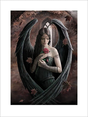 Pyramid Anne Stokes Angel Rose Kunstdruk 60x80cm | Yourdecoration.be