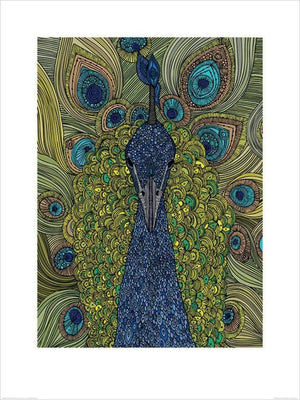 Pyramid Valentina Ramos The Peacock Kunstdruk 60x80cm | Yourdecoration.be