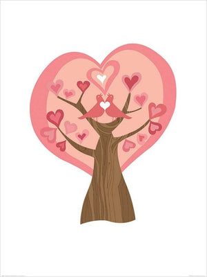 Pyramid Valentina Ramos Tree of Love Kunstdruk 60x80cm | Yourdecoration.be