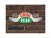 Pyramid Friends Central Perk Sign Kunstdruk 60x80cm | Yourdecoration.be