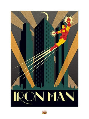 Pyramid Marvel Deco Iron Man Kunstdruk 60x80cm | Yourdecoration.be