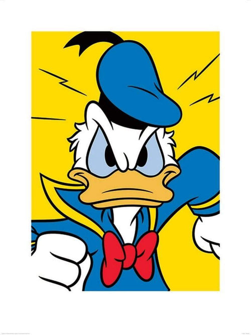 Pyramid Donald Duck Mad Kunstdruk 60x80cm | Yourdecoration.be