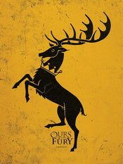 Pyramid Game of Thrones Baratheon Kunstdruk 60x80cm | Yourdecoration.be