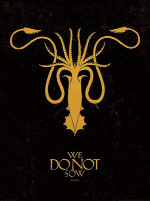 Pyramid Game of Thrones Greyjoy Kunstdruk 60x80cm | Yourdecoration.be