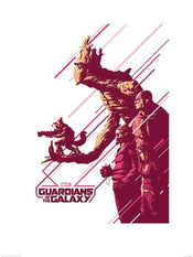 Pyramid Guardians of The Galaxy Stance Kunstdruk 60x80cm | Yourdecoration.be