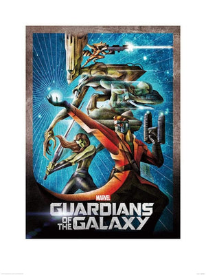 Pyramid Guardians of The Galaxy Orb Kunstdruk 60x80cm | Yourdecoration.be