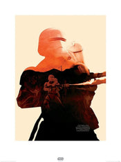 Pyramid Star Wars Episode VII Flametrooper Tri Kunstdruk 60x80cm | Yourdecoration.be