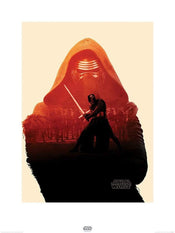 Pyramid Star Wars Episode VII Kylo Ren Tri Kunstdruk 60x80cm | Yourdecoration.be