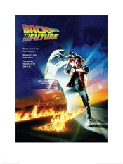 Pyramid Back to The Future One Sheet Kunstdruk 60x80cm | Yourdecoration.be