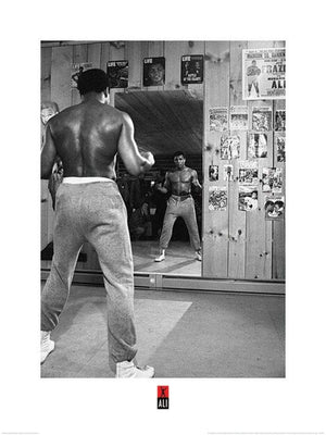 Pyramid Muhammad Ali Mirror Kunstdruk 60x80cm | Yourdecoration.be