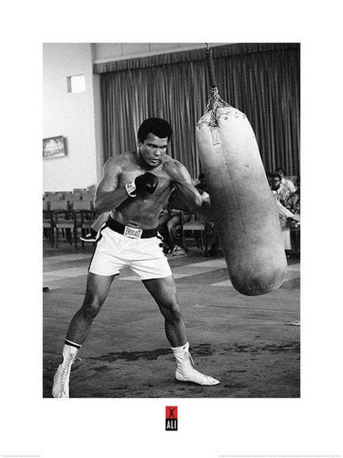 Pyramid Muhammad Ali Punch Bag Kunstdruk 60x80cm | Yourdecoration.be