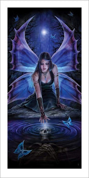 Pyramid Anne Stokes Immortal Flight Kunstdruk 50x100cm | Yourdecoration.be