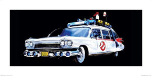 Pyramid Ghostbusters Car Kunstdruk 50x100cm | Yourdecoration.be