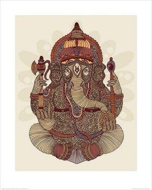 Pyramid Valentina Ramos Ganesha Kunstdruk 40x50cm | Yourdecoration.be