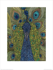 Pyramid Valentina Ramos The Peacock Kunstdruk 30x40cm | Yourdecoration.be