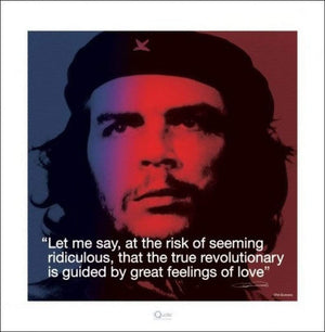 Pyramid Che Guevara iQuote Kunstdruk 40x40cm | Yourdecoration.be