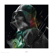 Pyramid Star Wars Rogue One Darth Vader Lines Kunstdruk 40x40cm | Yourdecoration.be