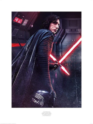 Pyramid Star Wars The Last Jedi Kylo Ren Rage Kunstdruk 60x80cm | Yourdecoration.be