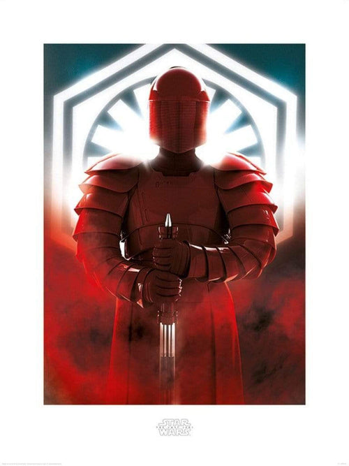 Pyramid Star Wars The Last Jedi Elite Guard Defend Kunstdruk 60x80cm | Yourdecoration.be