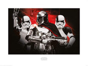 Pyramid Star Wars The Last Jedi Stormtrooper Team Kunstdruk 60x80cm | Yourdecoration.be