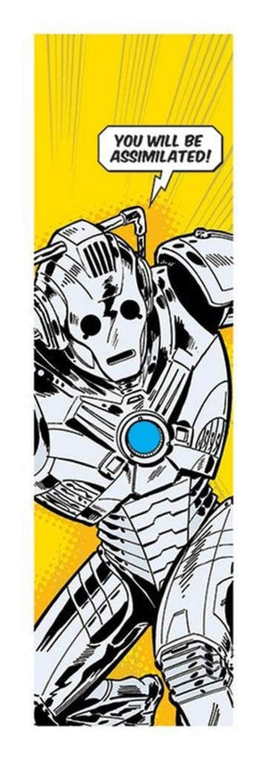 Pyramid Doctor Who Comic Cyberman Kunstdruk 33x95cm | Yourdecoration.be