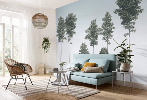 Komar Pines Vlies Fotobehang 400x280cm 4 banen Sfeer | Yourdecoration.be