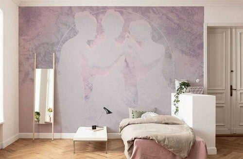 Komar Nymphs Vlies Fotobehang 400x280cm 4 banen Sfeer | Yourdecoration.be