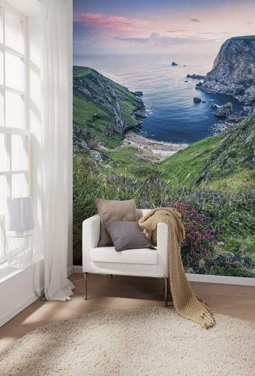 Komar The Blue Bay Vlies Fotobehang 200x250cm 2 banen Sfeer | Yourdecoration.be