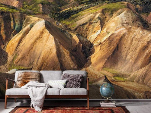 Komar Shiny Mountains Vlies Fotobehang 400x250cm 4 banen Sfeer | Yourdecoration.be