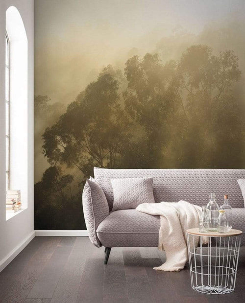 Komar Misty Mountain Vlies Fotobehang 400x250cm 4 banen Sfeer | Yourdecoration.be