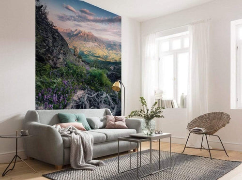 Komar Flowering Tales Vlies Fotobehang 200x280cm 4 banen Sfeer | Yourdecoration.be