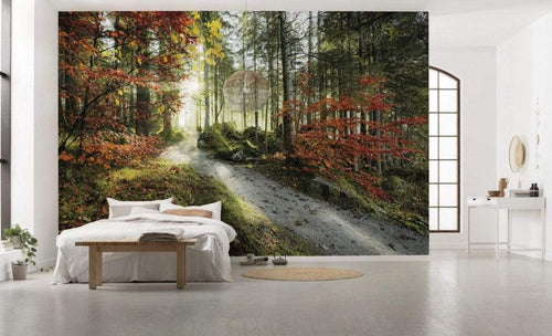 Komar Feuerzungen Vlies Fotobehang 450x280cm 9 banen Sfeer | Yourdecoration.be