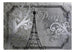 Fotobehang - Vintage Paris Silver - Vliesbehang