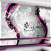 Fotobehang - Art-Flowers Pink - Vliesbehang