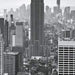 Komar NYC Black and White Fotobehang 368x254cm | Yourdecoration.be