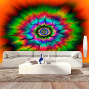 Fotobehang - Kaleidoscope of Colours - Vliesbehang