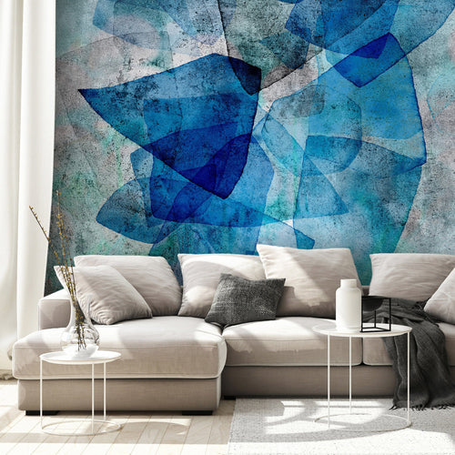 Fotobehang - Sapphire Mosaic - Vliesbehang