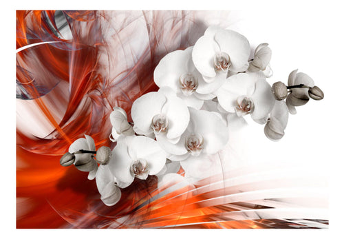 Fotobehang - Orchid on Fire Ii - Vliesbehang