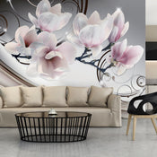 Fotobehang - Beauty of Magnolia - Vliesbehang